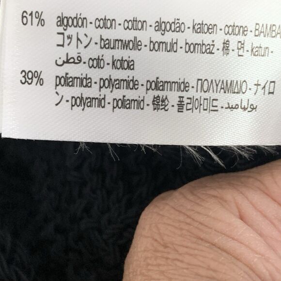 Zara Pointelle Open Knit Sweater Crochet Loose Fit Oversized Blogger Fav XL NWT - Picture 9 of 10